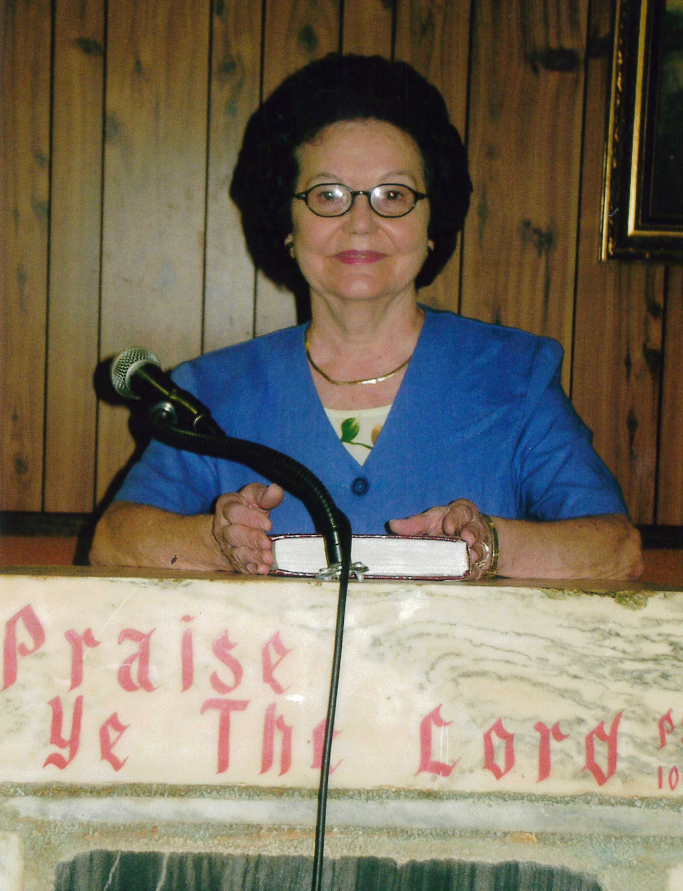 Rev. Velma Lois Payne Orr